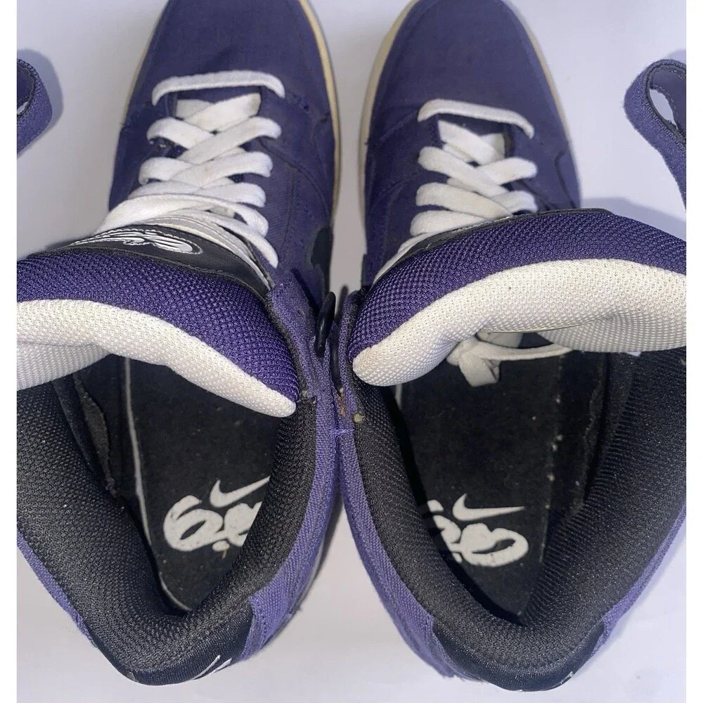 Nike 6.0 Zoom Mogan Mid 2 Purple/Black/White Size 11 Men’s Sneakers/Shoes